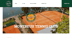 Desktop Screenshot of montreux-tennis-club.ch